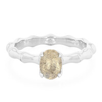Anello in argento con Labradorite
