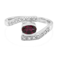 Anello in argento con Rodolite Rajasthan