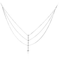 Collana in oro con Diamante SI2 (H) (CIRARI)