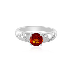 Anello in argento con Citrino Madeira