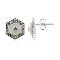 Orecchini in argento con Madreperla