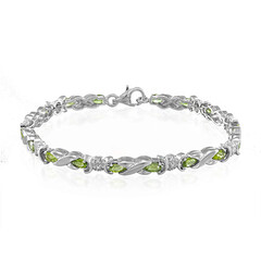 Bracciale in argento con Tormalina Paraíba