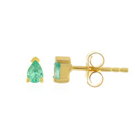 Orecchini in argento con Smeraldo Etiope