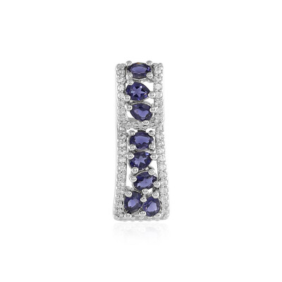 Ciondolo in argento con Iolite