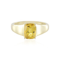 Anello in oro con Berillo Dorato
