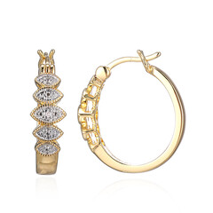 Orecchini in ottone con Diamante I3 (I) (Juwelo Style)