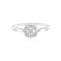 Anello in argento con Diamante I2 (I)