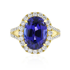 Anello in oro con Tanzanite AAA (CIRARI)