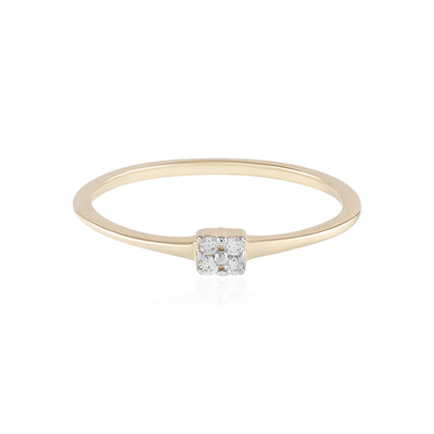 Anello in oro con Diamante SI1 (H)