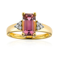 Anello in oro con Diasporo Rosa (AMAYANI)