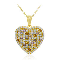 Collana in argento con Ametista Verde