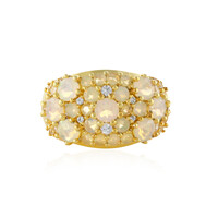 Anello in argento con Opale di Welo