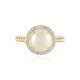 Anello in argento con Perla d'Acqua Dolce Bianca