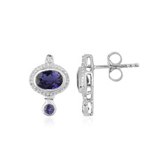 Orecchini in argento con Iolite