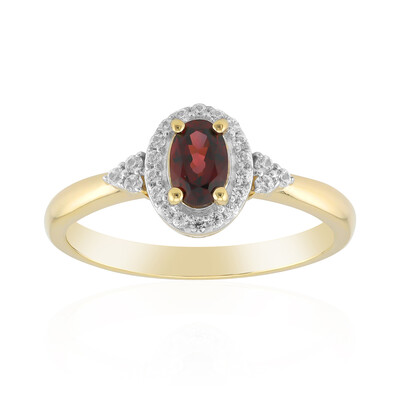 Anello in oro con Rubino Songea