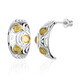 Orecchini in argento con Ambra Baltica Limone (dagen)