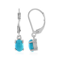 Orecchini in argento con Turchese Arizona