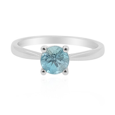 Anello in platino con Zircone Ratanakiri