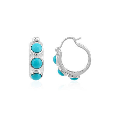 Orecchini in argento con Turchese Sleeping Beauty