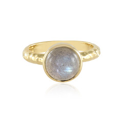 Anello in argento con Labradorite