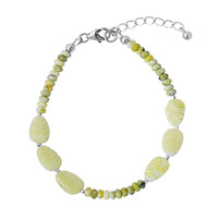 Bracciale in argento con Lizardite