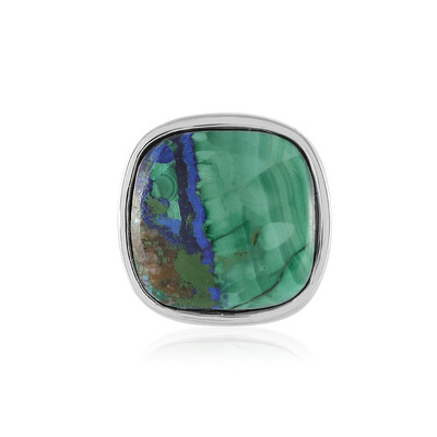 Ciondolo in argento con Azzurrite (MONOSONO COLLECTION)