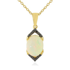 Collana in argento con Opale di Welo
