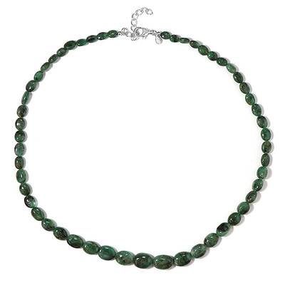 Collana in argento con Smeraldo Socoto