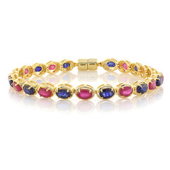 Bracciale in argento con Rubino del Madagascar