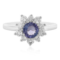 Anello in argento con Tanzanite Bicolore