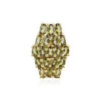 Ciondolo in argento con Moldavite