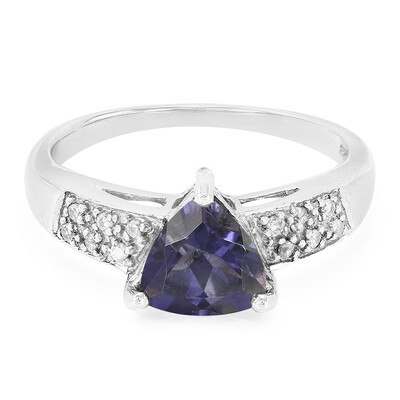 Anello in argento con Iolite Orissa