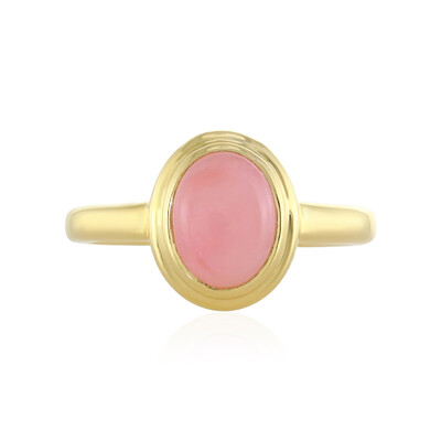 Anello in argento con Opale Rosa