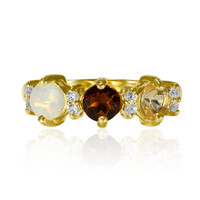 Anello in argento con Opale di Welo