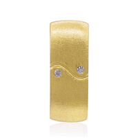 Ciondolo in argento con Diamante I1 (G)