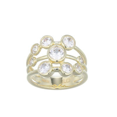 Anello in argento con Zircone (Adela Silber)