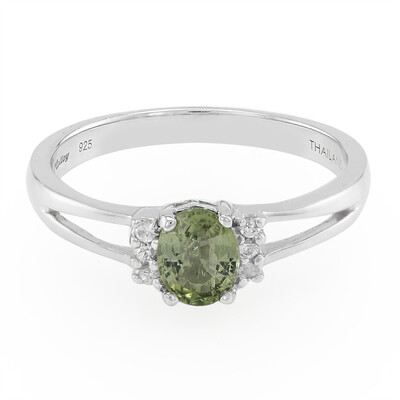 Anello in argento con Tormalina Paraíba