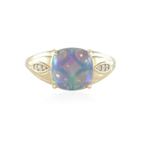 Anello in oro con Opale di Welo AAA (de Melo)