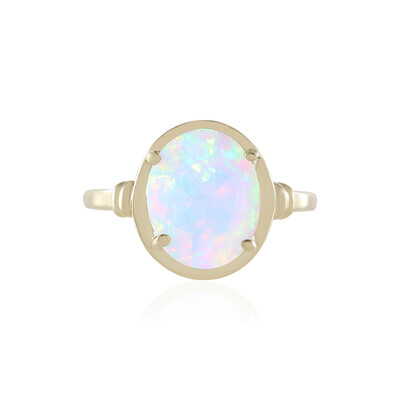 Anello in oro con Opale di Welo