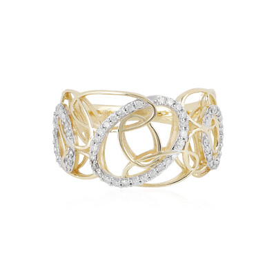 Anello in oro con Diamante I1 (I)  (Ornaments by de Melo)