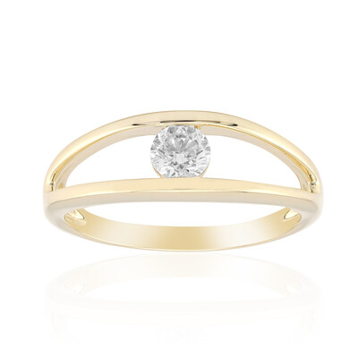 Anello in oro con Diamante SI1 (G) (Annette)
