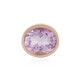 Ciondolo in argento con Ametista Rose de France (MONOSONO COLLECTION)