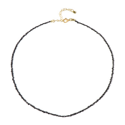 Collana in argento con Diamante Nero