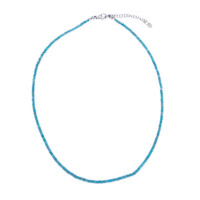 Collana in argento con Apatite Blu