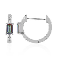 Orecchini in argento con Quarzo Mistico