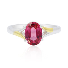 Anello in oro con Spinello Rosa