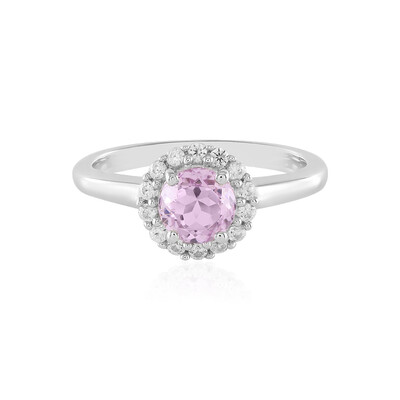 Anello in argento con Kunzite