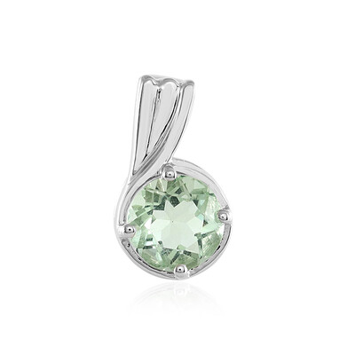 Ciondolo in argento con Fluorite Verde