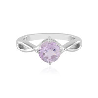 Anello in argento con Ametista Rose de France