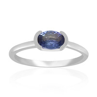 Anello in argento con Tanzanite (non riscaldata)